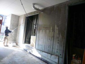 フェイスガード防水剤XP100
塗装:十分に防水確認 フェイスガード防水剤XP100
塗装:十分に防水確認