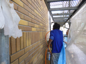 光触媒塗装を建物全体に